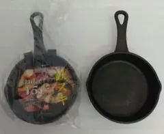 【イシガキ産業】鉄スキ　スキレット（15cm）2個セット（未使用＆中古品）のサムネイル
