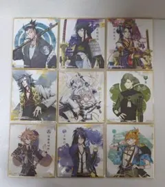刀剣乱舞 色紙ART 9枚 まとめ売り