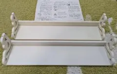 ホワイト収納ラック 2個セット