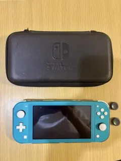 Nintendo Switch Lite ターコイズ 本体 充電器、ケース付 - メルカリ