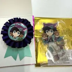 鬼滅の刃 ハロウィン2025 コサージュ風バッジ アクリルスタンド 時透無一郎