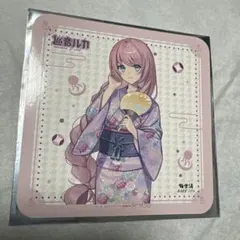 巡音ルカ　コースター グッ鉄カフェ 巡音ルカ ラミネートコースター - メルカリ