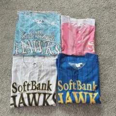 【美品】ホークス SoftBank Hawks ユニフォーム 4枚セット