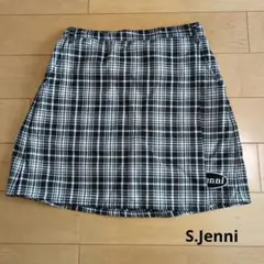 《699→499円に値下げ》S.Jenni チェック柄スカート