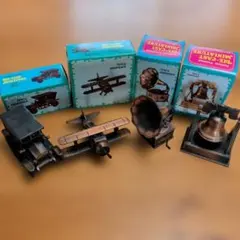 La Priere ラプリエール ミニチュアボトル 楽器 バイク 5点セット