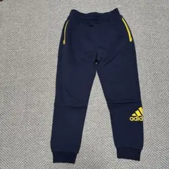 adidas ネイビー パンツ スウェット ジャージ　140㎝