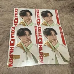 TETSUYA EXILEBHAPPY フォトカード4枚セット