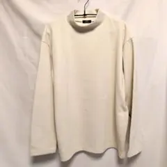 ITEMS アーバンリサーチ　アイボリー ハイネック トレーナー　L