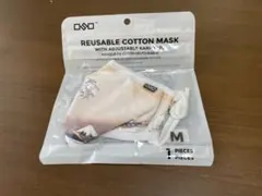 コットンマスク 紐調節で快適心地　Mサイズ