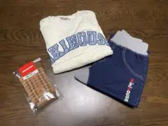 ミキハウス⭐️キッズ⭐️サイズ110⭐️トレーナー⭐️ズボン⭐️ソックス⭐️長袖⭐️長ズボンのサムネイル