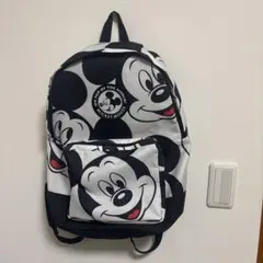 ミッキーマウス 総柄 リュック バックパック