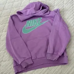 NIKE パープル フリースパーカー　140