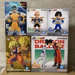 一番くじ ドラゴンボール 孫悟空 亀仙人 神様 ブルマ ロゴ フィギュア