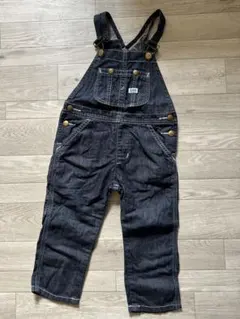 Lee リー キッズ デニム オーバーオール サロペット　インディゴ 90cm
