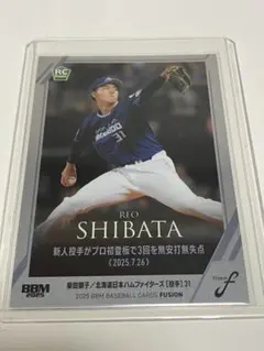 BBM 2025 FUSION 日本ハムファイターズ　柴田獅子　300枚限定