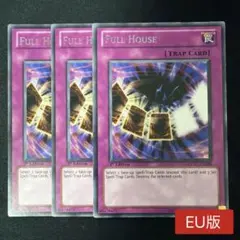 【EU版】フルハウス 英語 1st EXVC 字レア 3枚セット