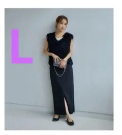 しまむらmysa closet 田中里奈　 シャギーベスト