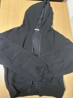 GU ブラック フード付きジャケット