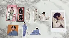 Snow Man宮舘涼太　ステッカー、カードセット