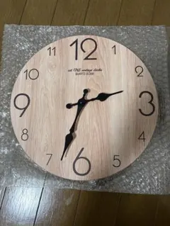 木製掛時計 12インチ