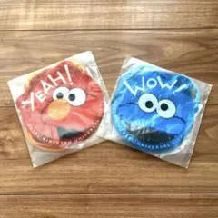 USJオフィシャルホテル　近鉄　エルモ　クッキーモンスター　チケットホルダー