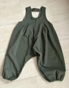 キッズnumiforme TOKYOオリーブグリーン オーバーオール 115cm