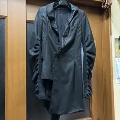 BALMAIN ブラックスエードモッズコート Runwayモデル BALMAIN ブラックスエードモッズコート Runwayモデル - メルカリ