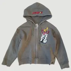 ヒステリックミニ パーカー オリーブグリーン110サイズ