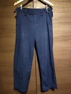 MHL. グルカパンツ ネイビー（M）リネン混紡のサムネイル