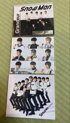 Snow Man Grandeur CD+DVD 3枚セット