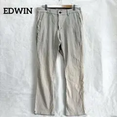 エドウィン ベージュ パンツ 大人きれいめ シンプル M きれいめカジュアル