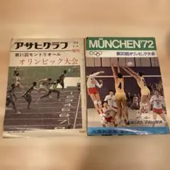 ロサンゼルスオリンピック／ソウルオリンピック アサヒ・毎日グラフ