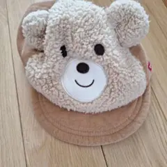 Hot Biscuits クマの顔 ベビー帽子 3S