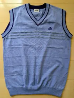 adidasゴルフ　 Vネックベスト　LLサイズ