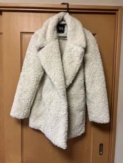ZARA ZARAのフェイクファーコート　美品