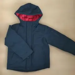 GU ダウンコート 120 ネイビー/レッド