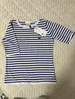 LACOSTE 五分袖　ボーダートップス