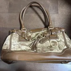 COACH シグネチャー ハンドバッグ 平成ギャル Y2K 保存袋付 - メルカリ