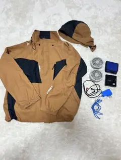 ワークマン ウインドコア 寅壱空調服 ヒーターベスト ファンバッテリー