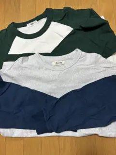 WEGO しまむら ロングTシャツ2枚セット