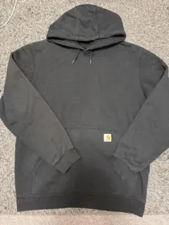 Carhartt ブラックパーカー フード付き