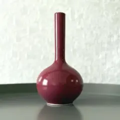 Noritake ノリタケ スタジオコレクション 辰砂 花瓶 赤 花生 花入