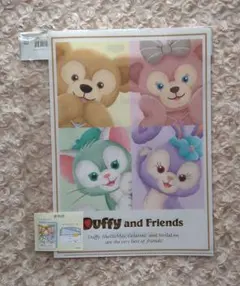 新品【大変希少】ダッフィ シェリーメイ クリアファイル メモ 新品【大変希少】ダッフィ シェリーメイ クリアファイル メモ