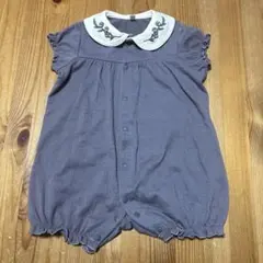 襟付きロンパース　80cm 西松屋