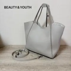 BEAUTY＆YOUTH ボールチェーン トートバッグ