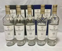 【空瓶】マッカラン　MACALLAN 5本セット　シェリーオーク　ダブルカスクのサムネイル