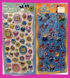 【国内正規品】たまごっちプチドロップシール＆ズートピア2プチドロップステッカー