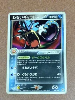 【ポケモンカード】超貴重！絶版　2004年　わるいギャラドス　R団 神イラスト ポケモンカード】超貴重！絶版 2004年 わるいギャラドス R団 神
