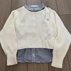 Coco Deal アイボリー ニット セーター サイズ2