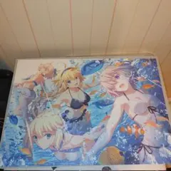 非売品FateGrandOrder水着ポスター 2枚複製原画&オリジナルポスター